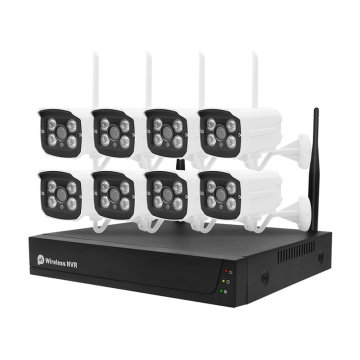Nätverk 4 CH NVR CCTV -kamerasystem