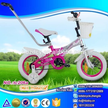 OEM bicycle children kids bike with push bar for polish market