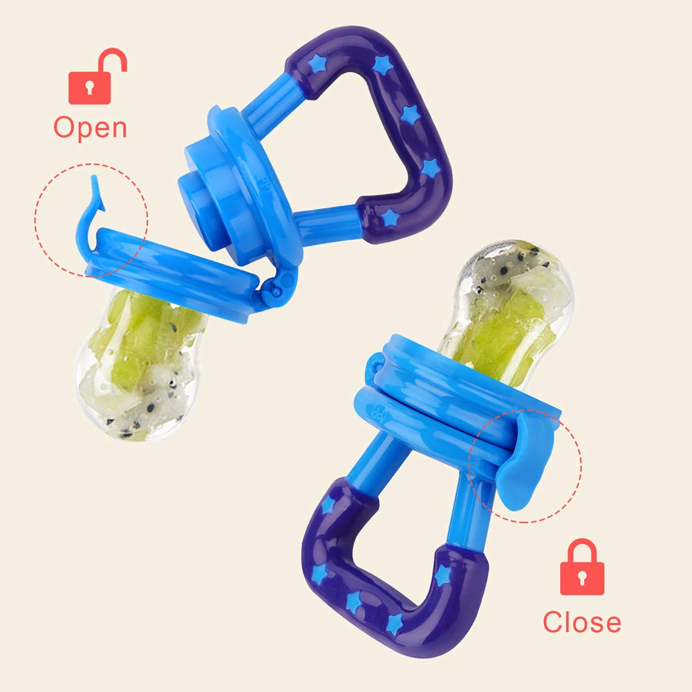 Chew Toys Price Cup Nibbler  Pacifier 2pcs Baby Food Fruit Feeder Pacifier
