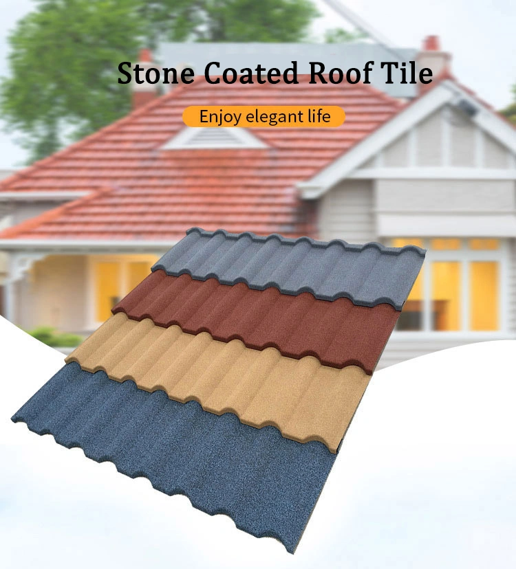 Low Cost Price Stone Coated Steel Metal Roof Tile Corrugated Galvanized Roofing Shingles Material Sheets