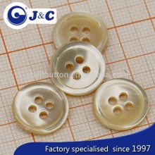 cream coloureed trocas shell button