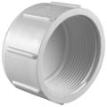 Plumbing High pressure pvc pipe threaded end cap