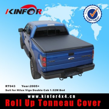 fit lund accessories tonneau cover for Toyota fit Hilux fit Vigo Extended Cab 1.805 Bed Model 2005+