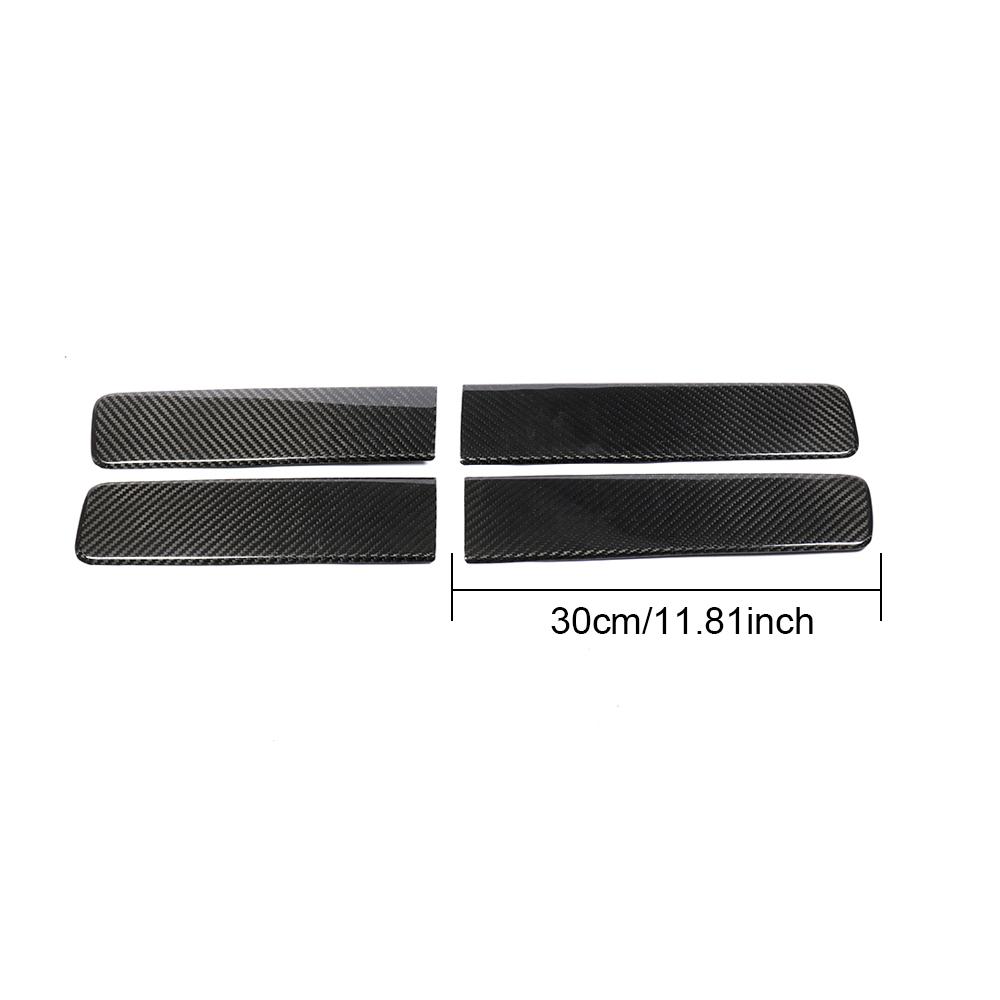 4pcs/set G-Class Carbon Fiber Door Interior trims Cover for Mercedes-Benz G500 G550 G63 AMG 2019