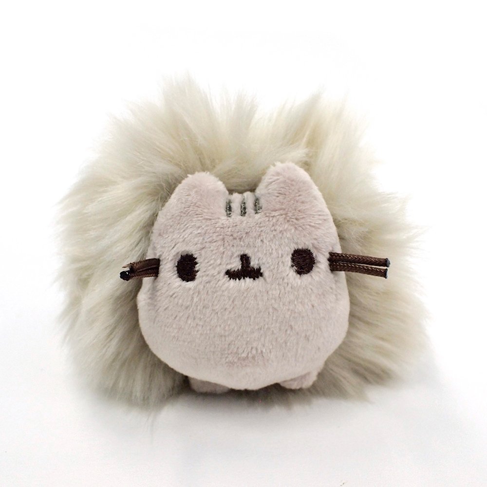 Plush Cat Pom Poof Key Chain 2 Plush Cat Pom Poof Key Chain 2