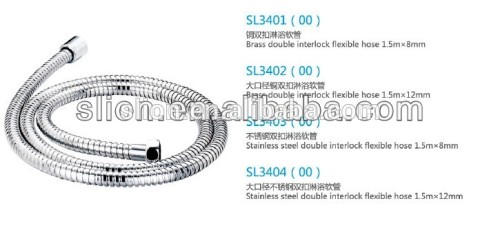 flexible extension stainless steel shower hose