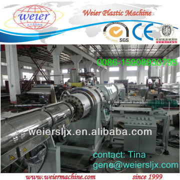 hdpe extruder pipe extrusion line