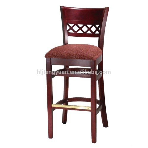 New Design Hot Sale Solid Wood Bar Stools