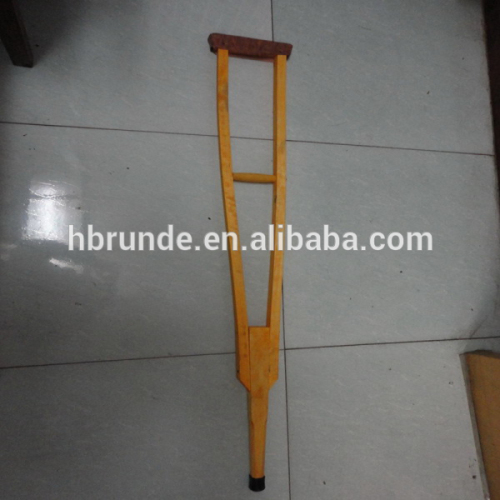 Height Adjustable Wood Crutches --Adult Size