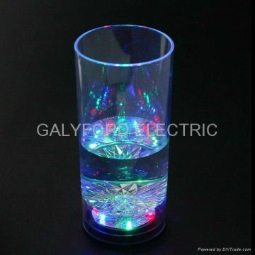 LED flash glass for cocktail