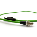 D-Code M12 4Pin Male to RJ45 Profinet Cable