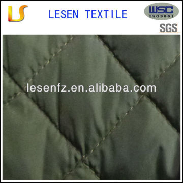 300T quilted polyester taffeta fabric for jacket