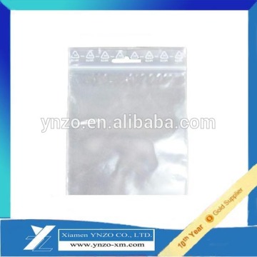 Plastic clear zip lock bag sealable plastic bag