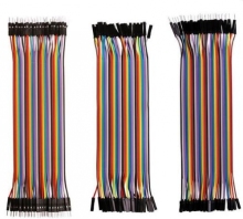 40P Dupont Cable Jumper Wire Male To Female / Female To Female