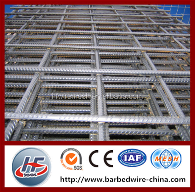 Brick wall reinforced concrete welded wire mesh panel,6x6 road concrete reinforcing welded wire mesh