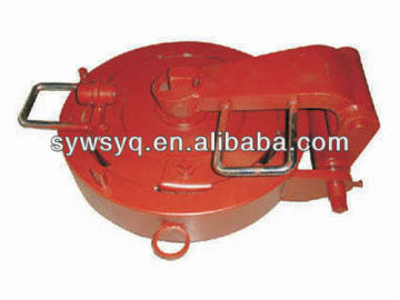 inserted type of quick opening closure