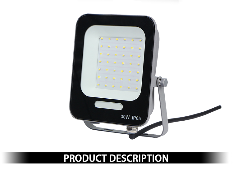 KCD top selling waterproof garden projector ip65 30w warehouse slim led flood light outdoor