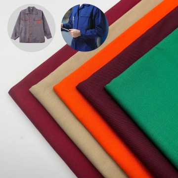 Workwear polyester/cotton drill fabrics