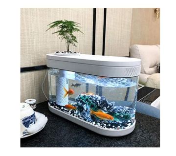 Geometry Fish Tank Aquaponics Ecosystem