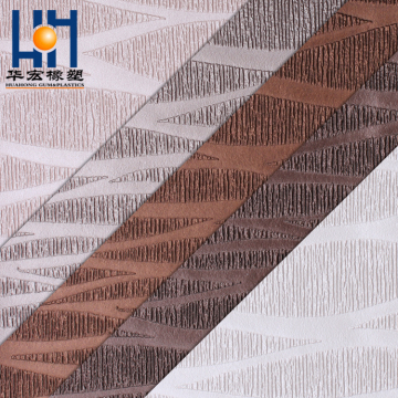 pvc decorative leather for wall paper