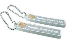 Cool Engraved Silicone Keychains, Custom Durable Silicone Key Rings For Promotional Gift