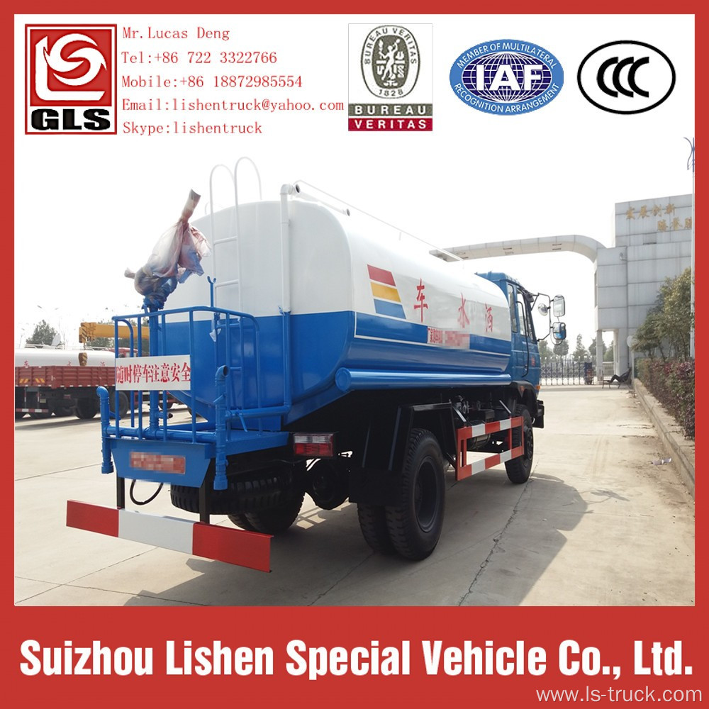 High Pressure Water Truck Tank Dongfeng