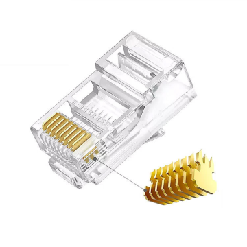 Wholesale Cat6A Shielded RJ45 Connector Modular Plugs for Ethernet Networks