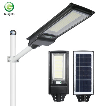 Fábrica de atacado 200 w luz de rua solar integrada