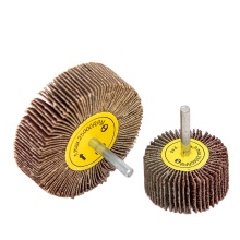 Good Price Grit 40#-320 Spindle Mop Abrasive Sanding Mounted Flap Wheel with Shaft Shank