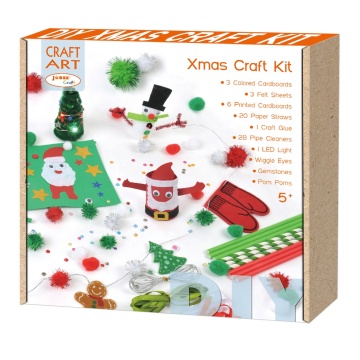 New Kids' XMAS Crafting Supplies Set Kits