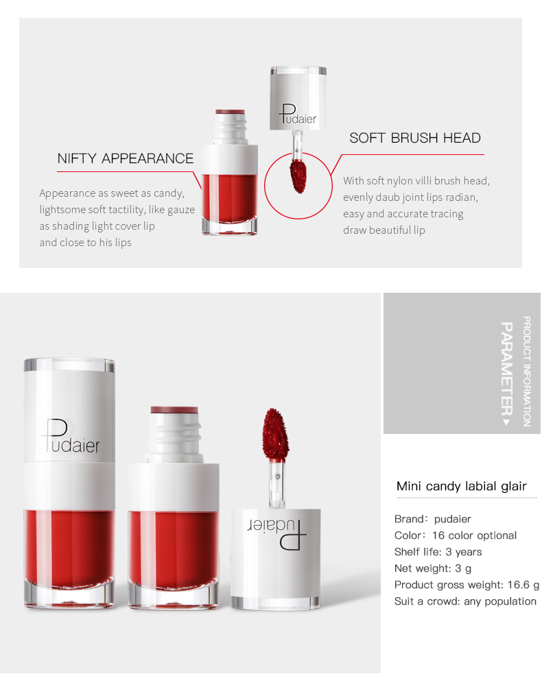Private Label Matte Lipgloss 16 Colors Pink Lipstick White Lipgloss Tube Lipgloss Vendors