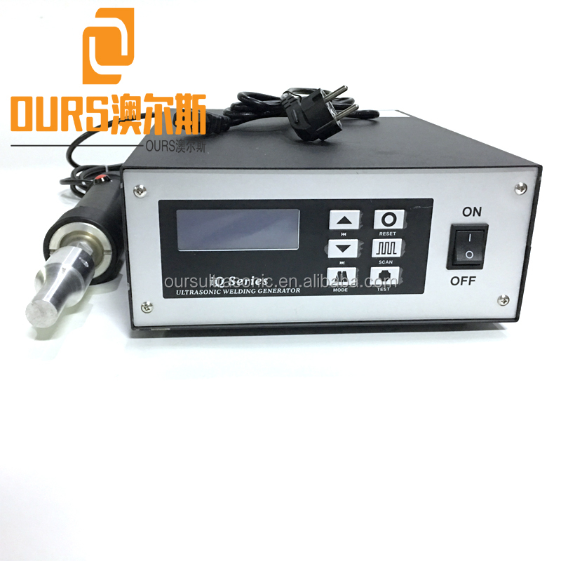 Handheld Ultrasonic Plastic Welder , 28KHz 800W Ultrasonic Spot Plastic Welding Machine