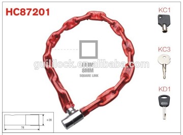 bicycle chain lock ,brass cylinder lock ,steel chain lock