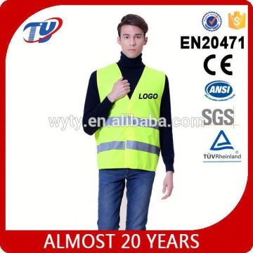 high visibility two-tone vest