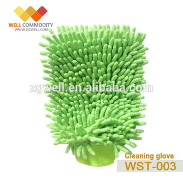 Glove Type and Nano fiber&chenille Material washing mitts