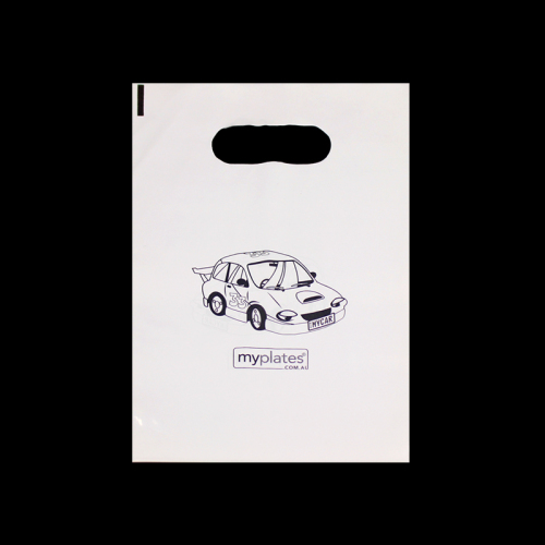 Promotion Punch Handle Shopping Die Cut Bag