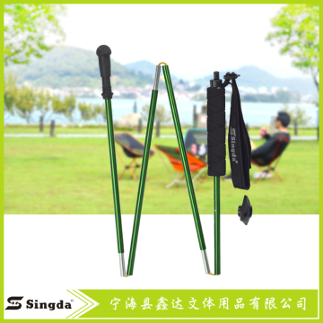 Folding walking stick