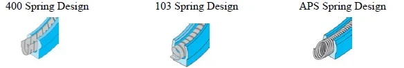 PTFE Spring Energized Seals for Cylinder Seals