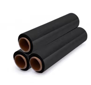 Black 50cm shading strong tensile film moisture-proof packaging film