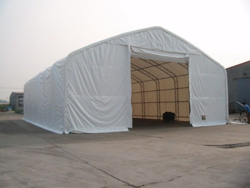 Large Storage Tent with Anti-Fire, UV Protected PVC Fabric