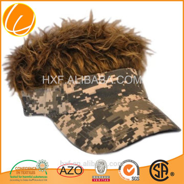 Flair Hair Digital Camo Visor with Grey Hair Digital Camo Visor Digital Camo Hat