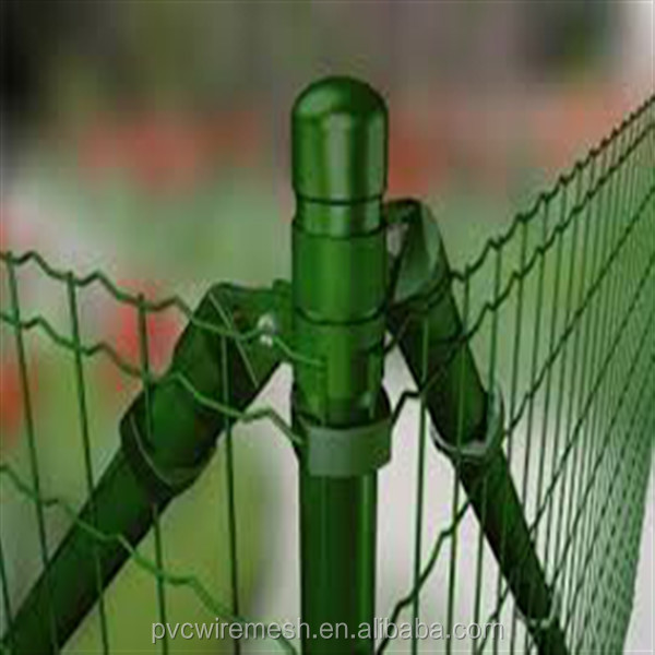 Vinyl Wire Mesh Fence Panels For Welded Euro Fence,Double Wire Mesh Fence Panel