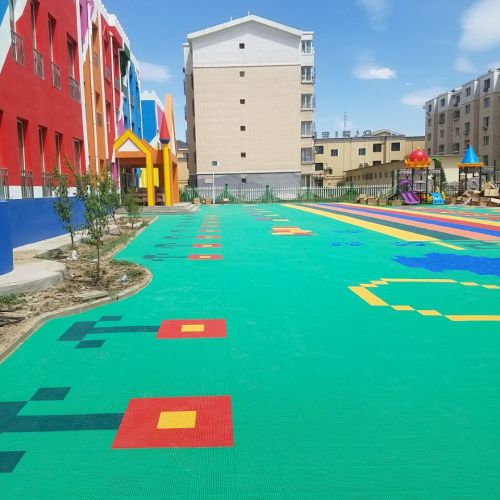 Pavimentazione superficie del parco giochi per bambini esterni di alta qualità