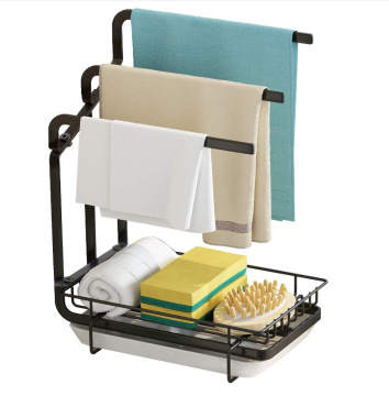 Kitchen Cloth Rack: Small Item Storage and Sink Drainage Solution