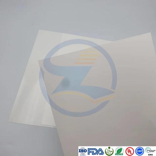 Rigid Glossy/Matte Opaque Water Diffused PET Films