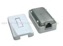 Single Port Cat.5e Rj45 Surface Mount Box