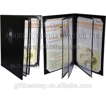 restaurant menu holder 3 pages wine restaurant menu