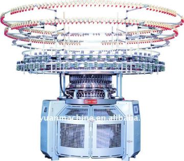 Double Jersey Computerized Jacquard Auto Striper Knitting machine
