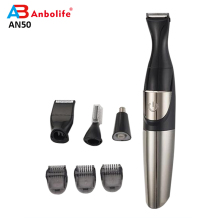 Men's Grooming Kit: Foil Shaver, Eyebrow Razor, Trimmer, Nose Trimmer, Electric Trimmer