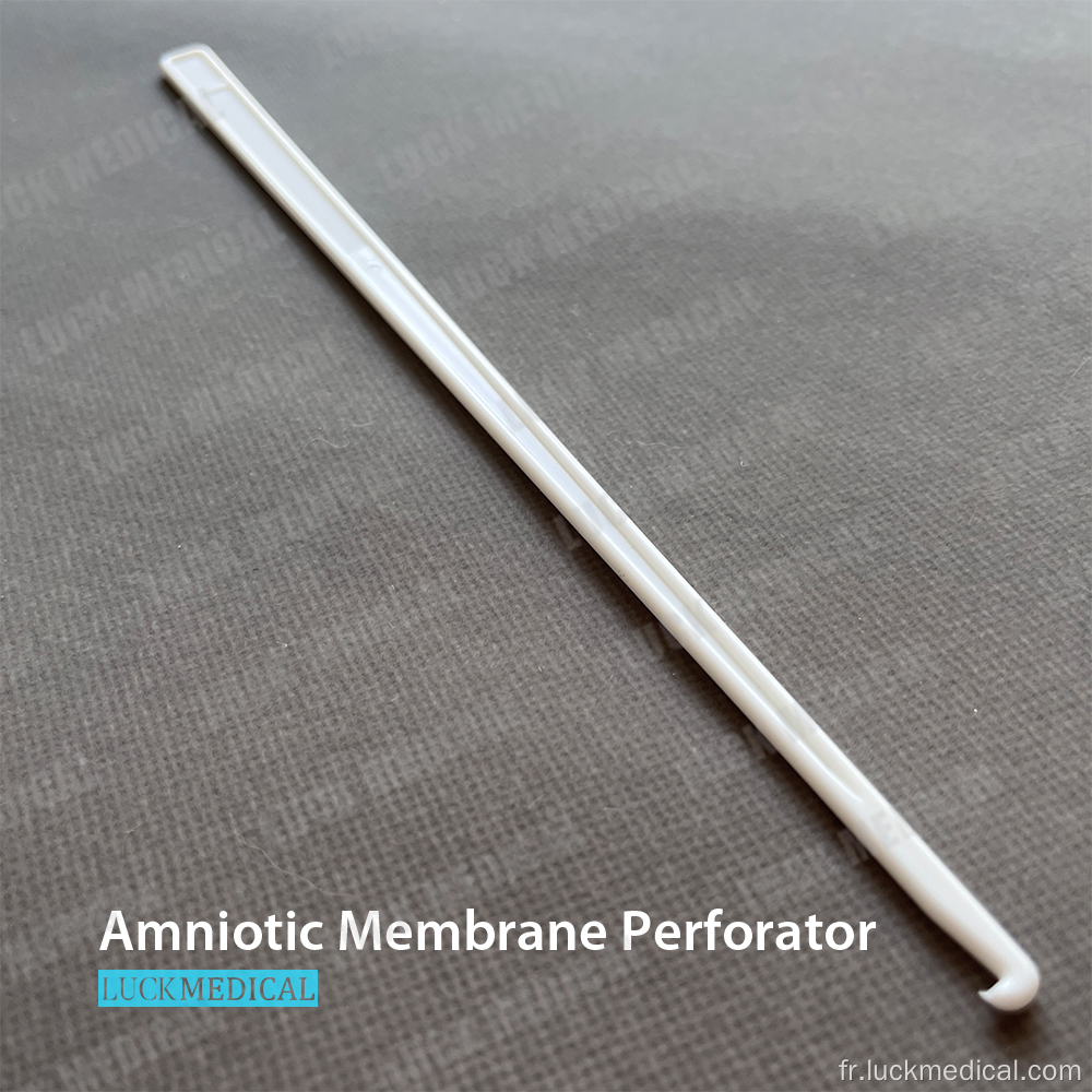 Perforateur de membrane amniotique médicale Amnihook